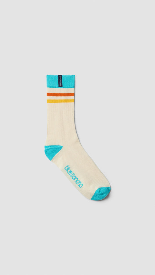 ECRU STRIPES SOCKS