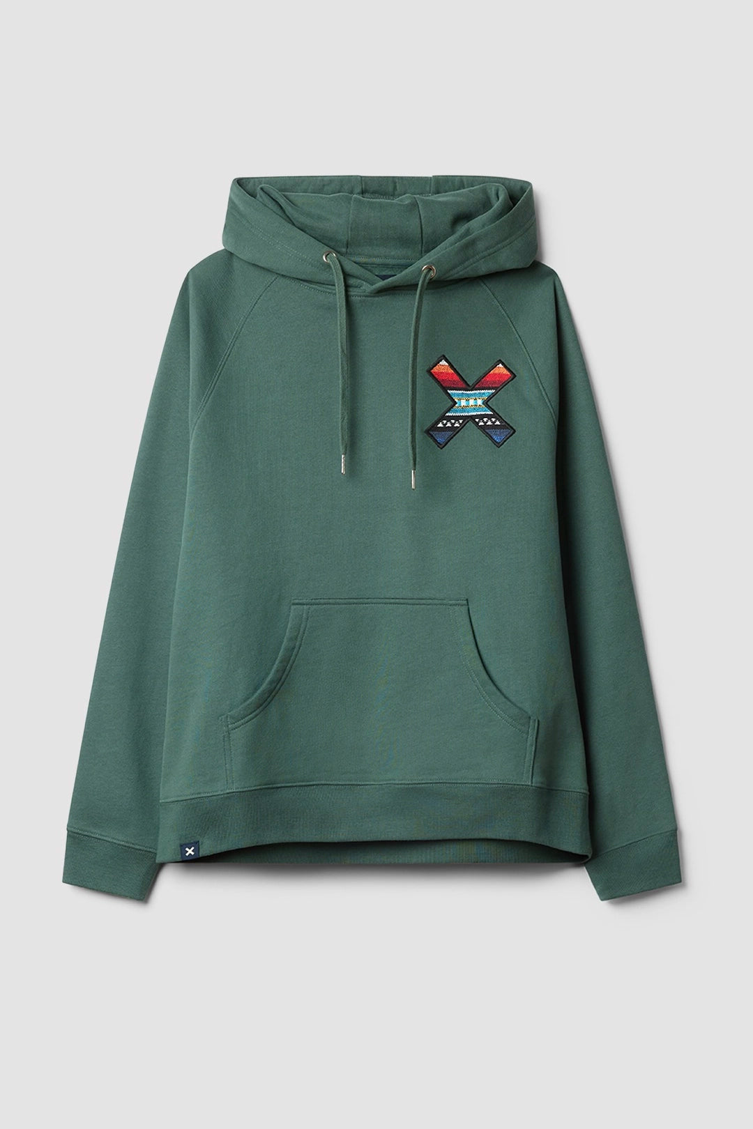 SUDADERA CON CAPUCHA CLASSIC TREKKING GREEN