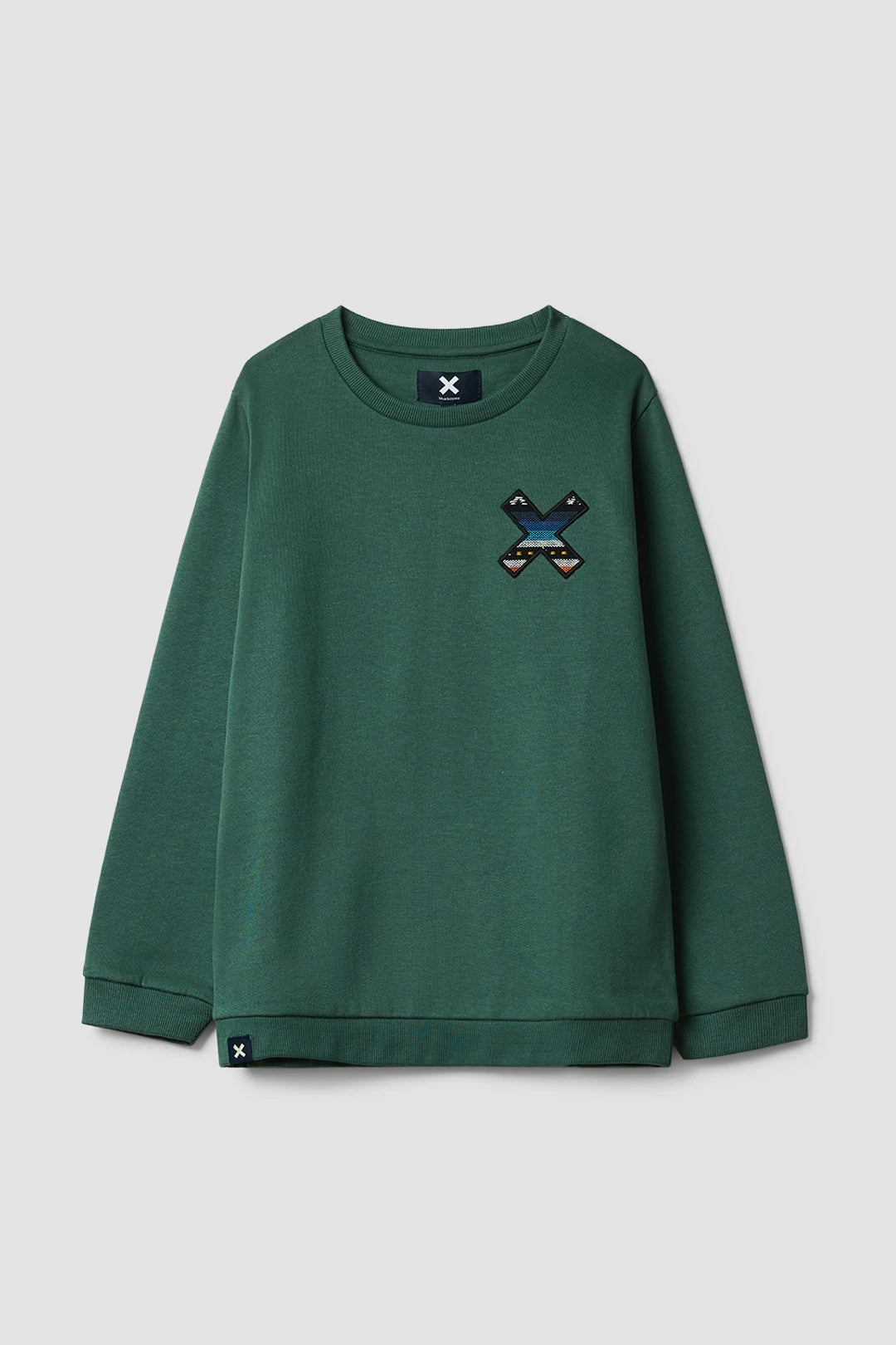 TREKKING GREEN CLASSIC KIDS CREW