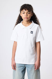 WHITE NATURE KIDS POLO