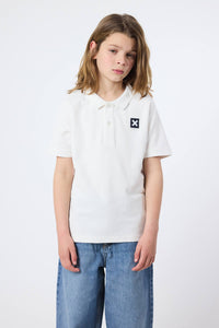 WHITE NATURE KIDS POLO