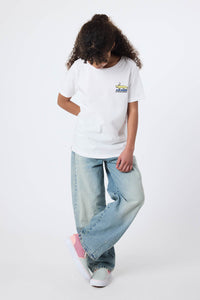 WHITE TOURS KIDS TEE