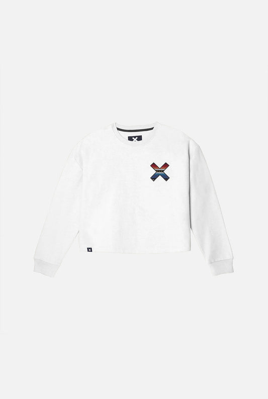 WHITE CLASSIC WOMAN CREW
