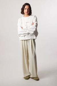 SUDADERA MUJER CLEAN BLANCA