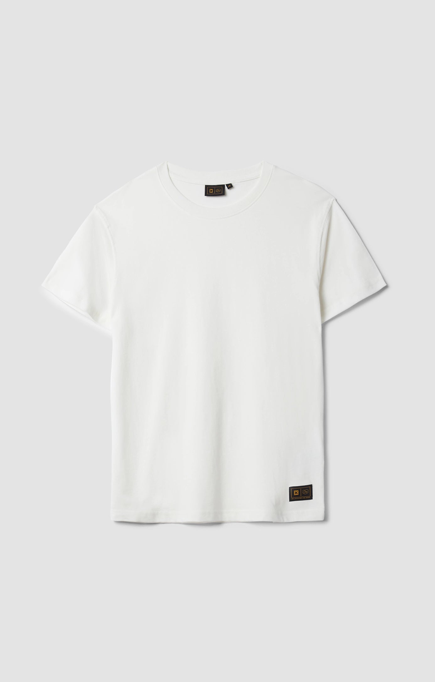 WHITE CRD PREMIUM BASIC TEE