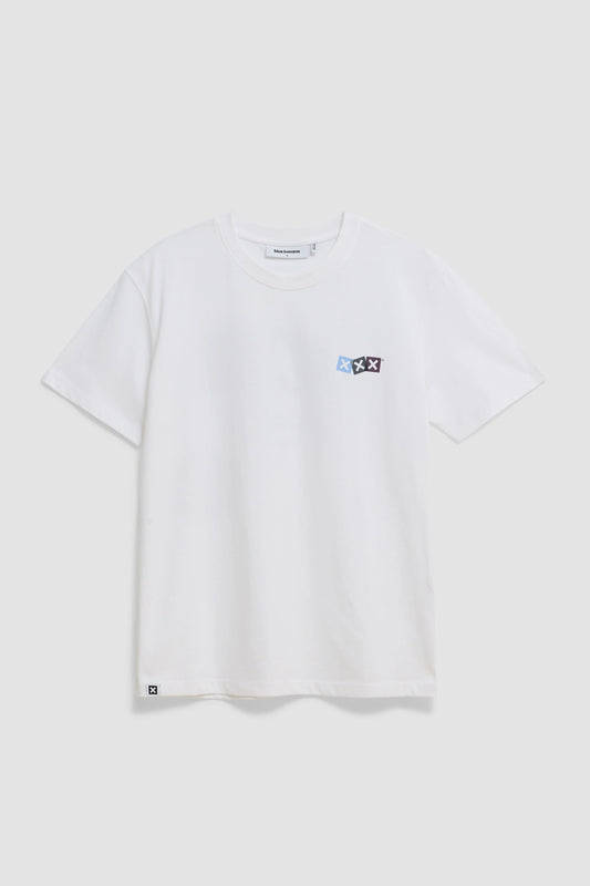 WHITE DICE TEE