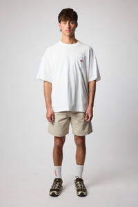 WHITE HEART POCKET TEE