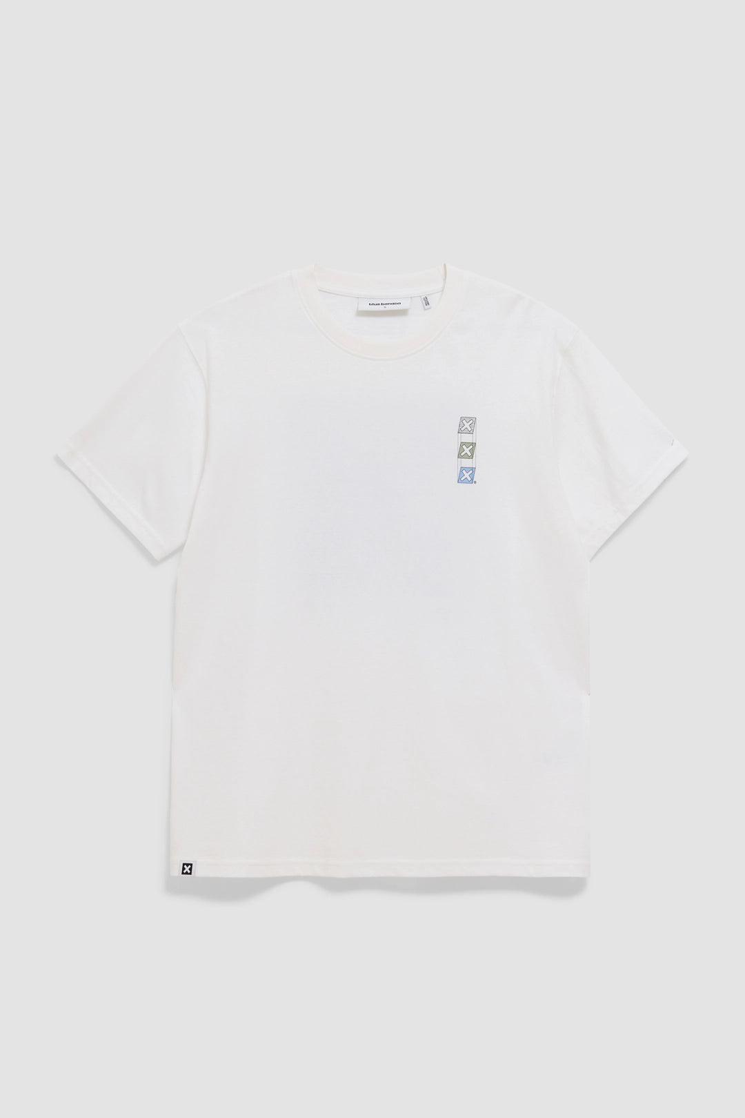 WHITE MAP TEE