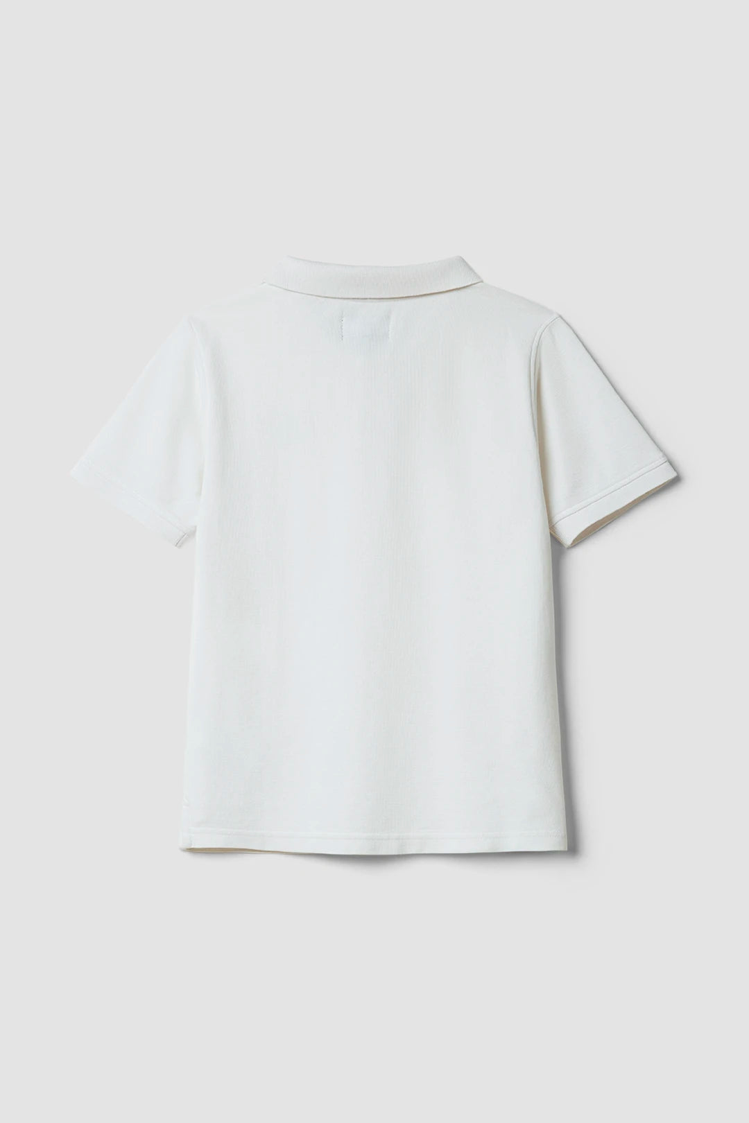 WHITE NATURE KIDS POLO