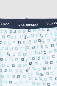 WHITE SQUARE BOXERS