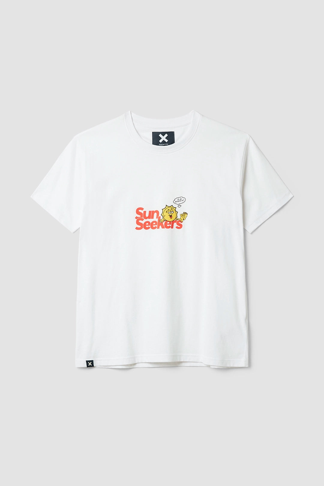 WHITE SUN SEEKERS TEE