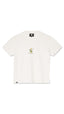 WHITE DOWNHILL TEE