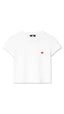 WHITE HEART WOMAN TEE