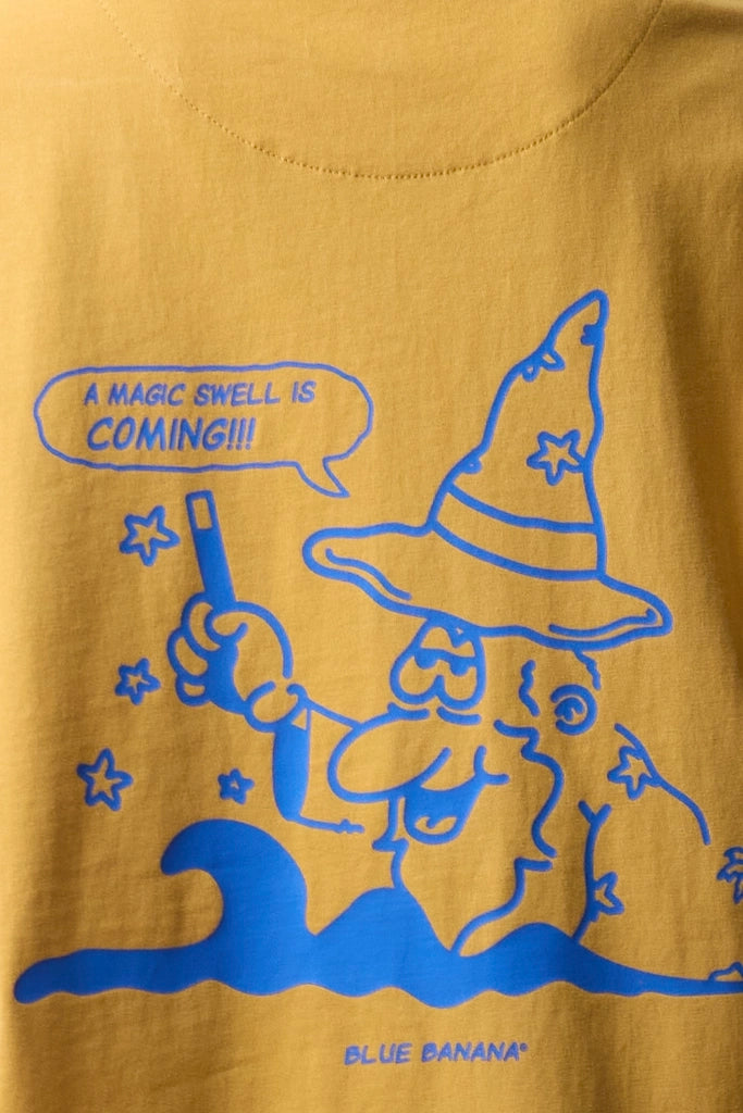 CAMISETA WIZARD AMARILLA