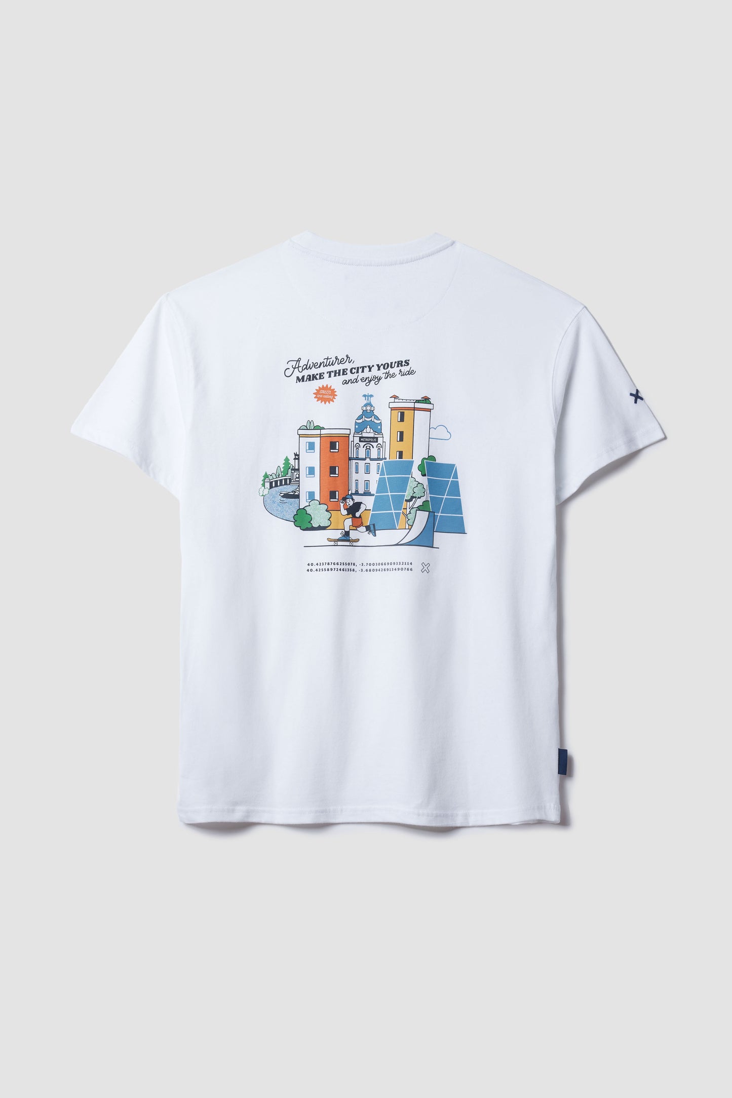 WHITE CITY MADRID TEE