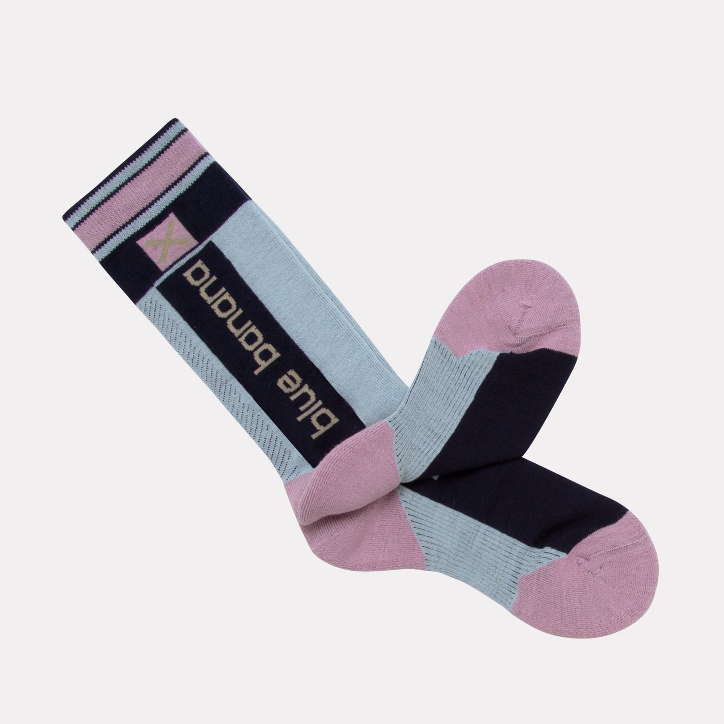 NAVY SKI SOCKS